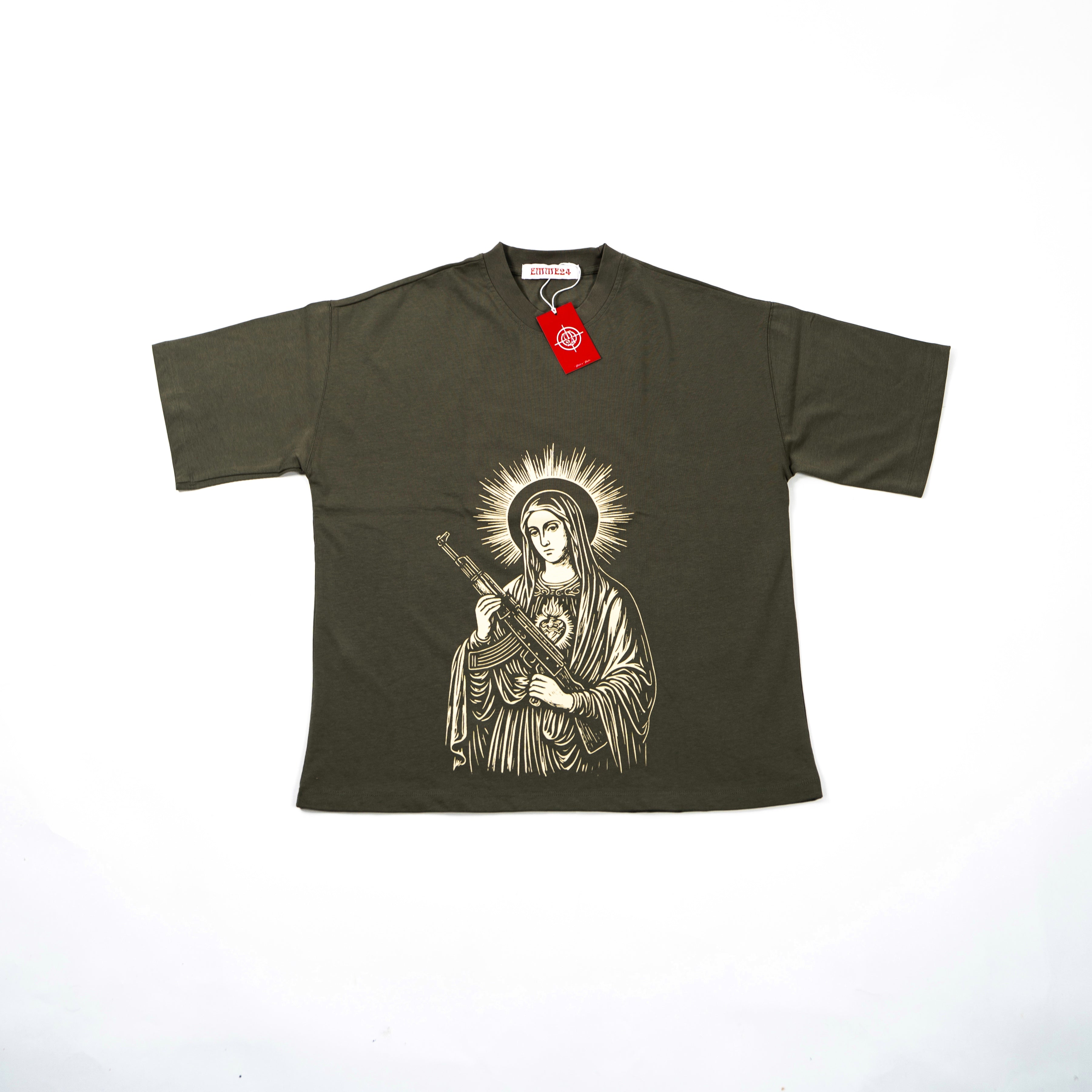 WAR TEE OLIVE GREEN