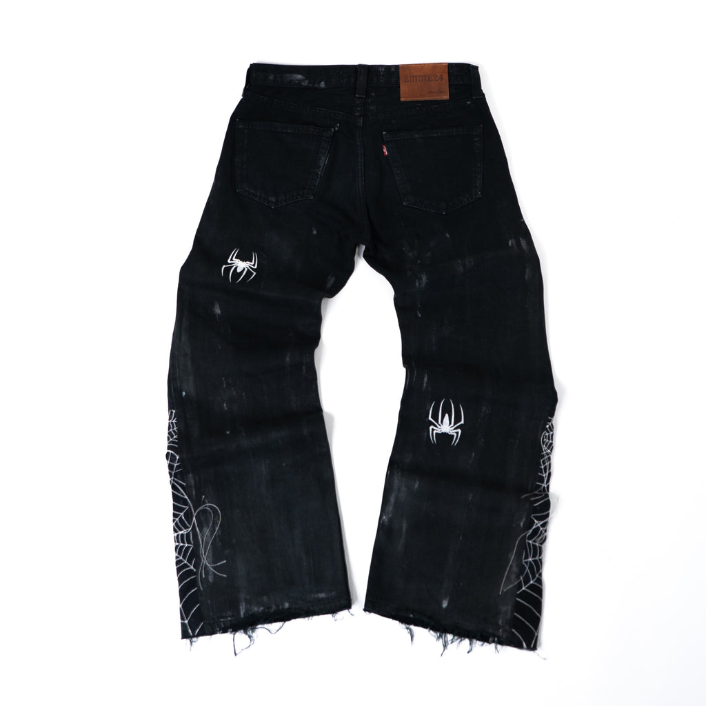 SPIDER WAXED BLACK